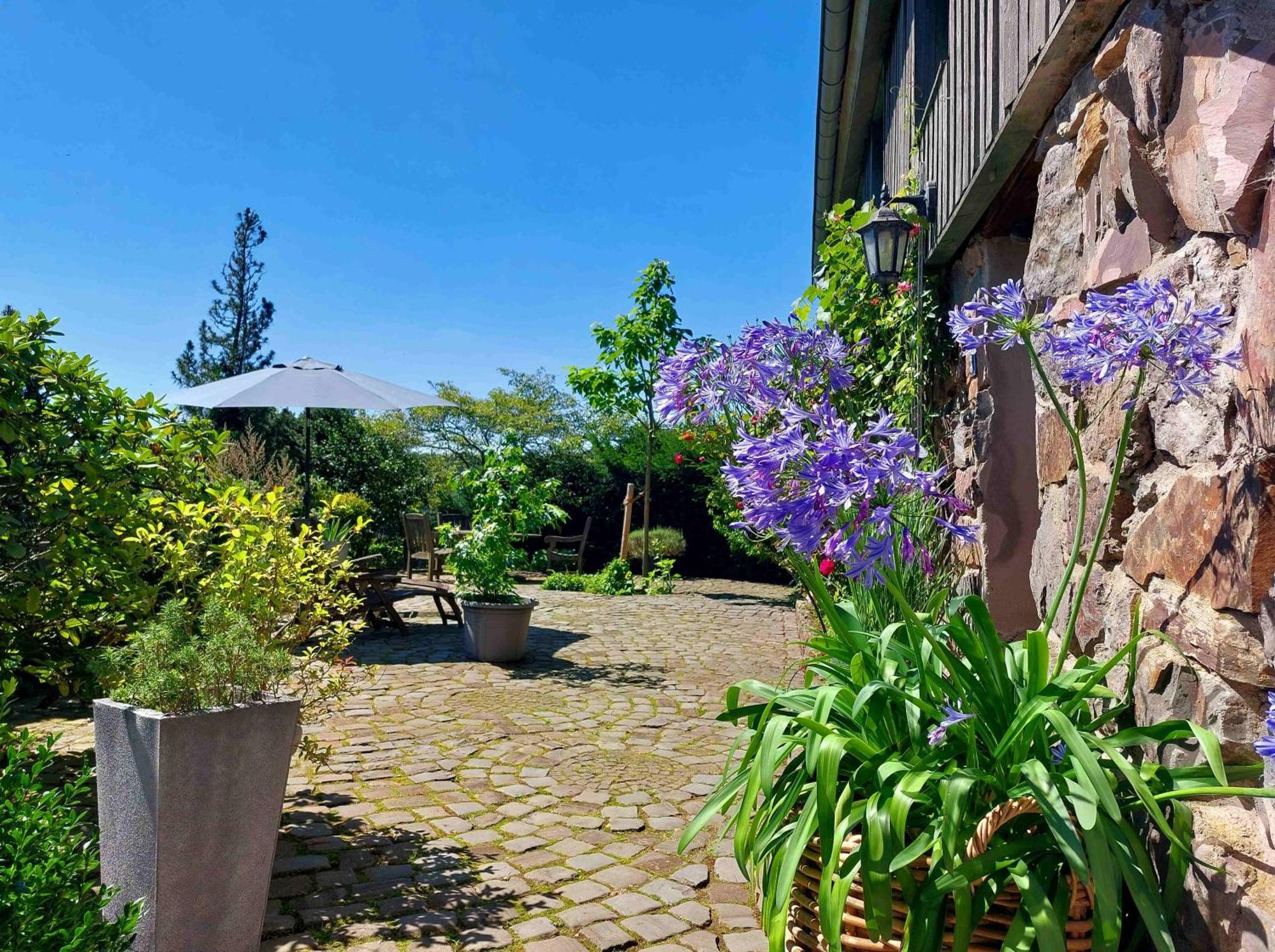 Halver Kleines Haus Mitten In Der Natur Mit Eigener Terrasse Und Sonnenbalkon מראה חיצוני תמונה